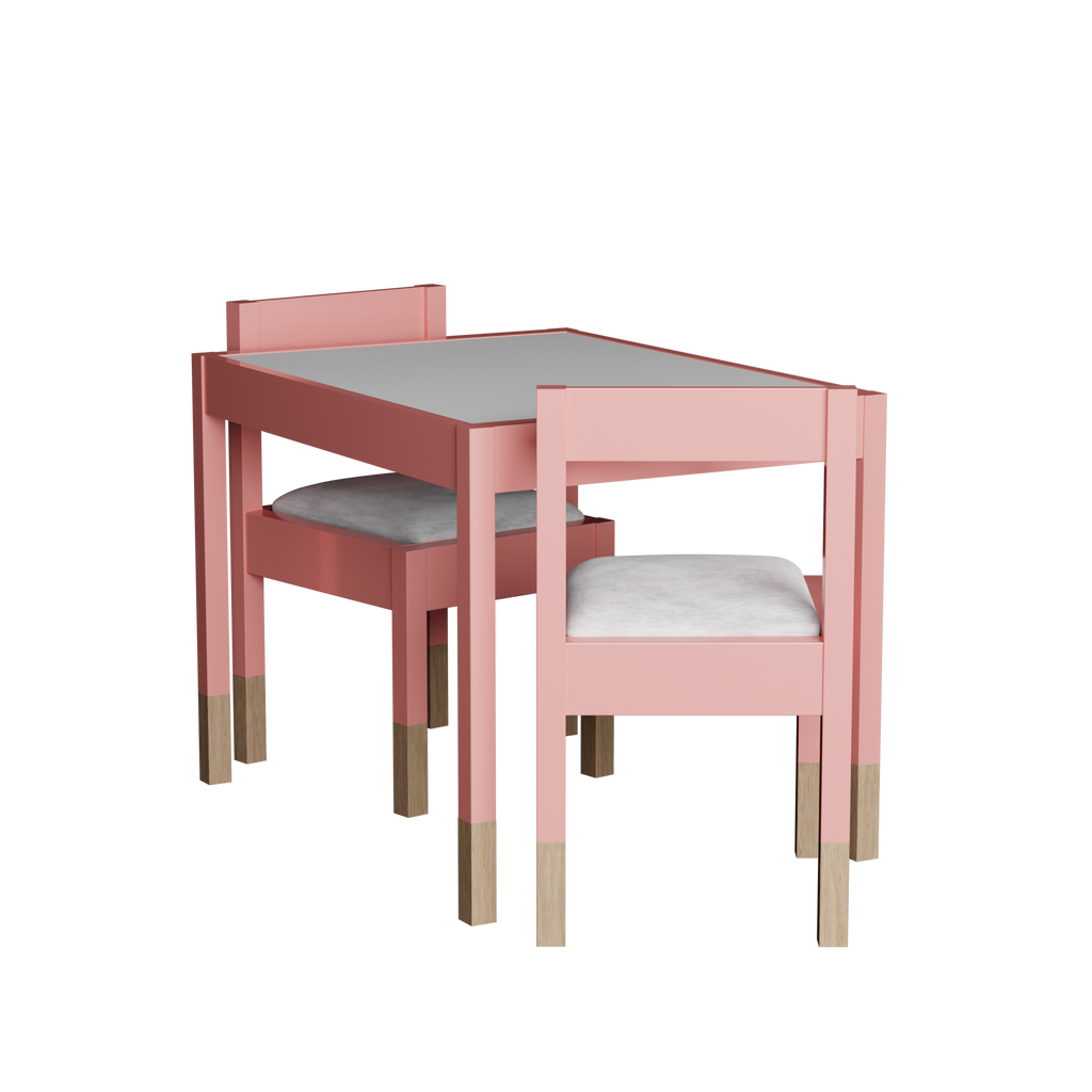 Oak Wood - Flamingo Pink