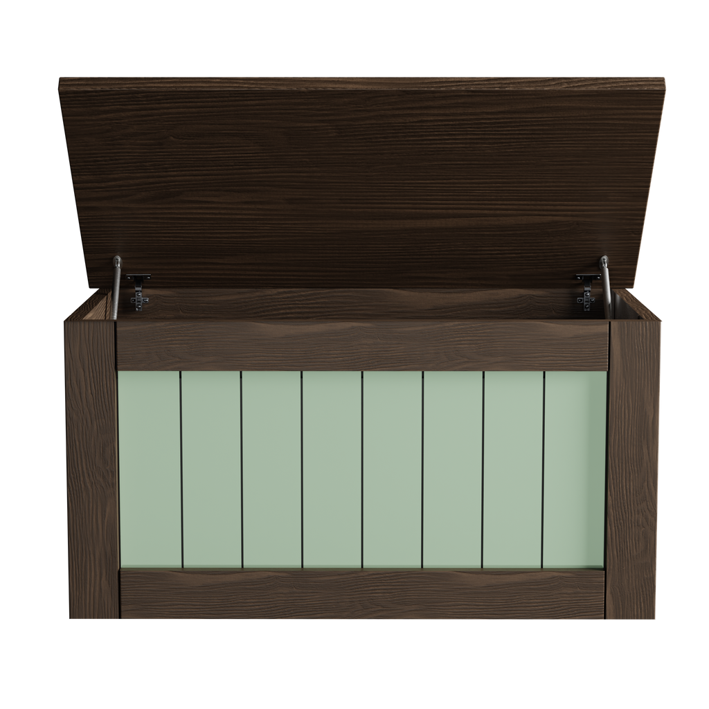 Walnut Wood - Pastel Green