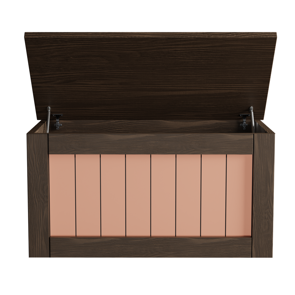 Walnut Wood - Peach Pink