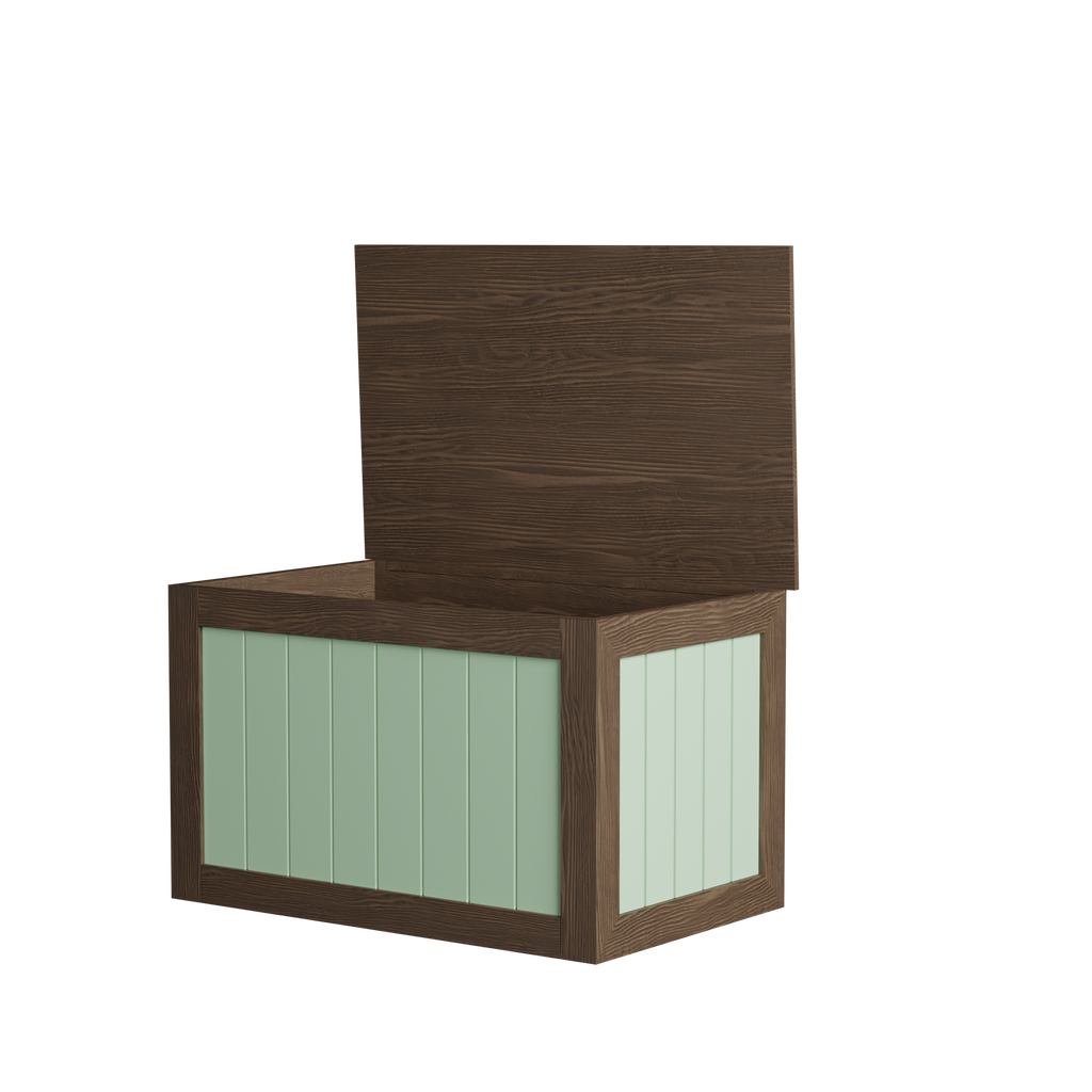 Walnut Wood - Pastel Green