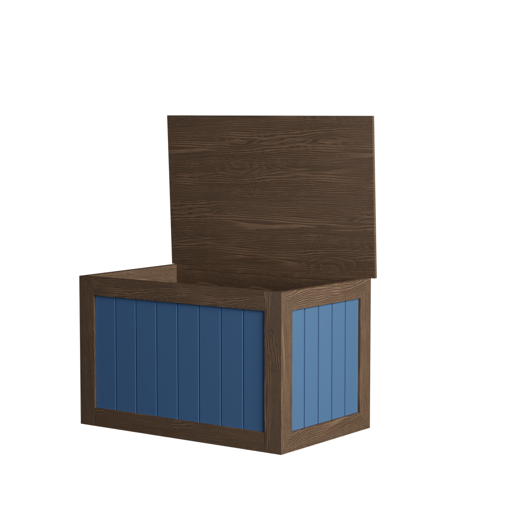 Walnut Wood - Classic Blue